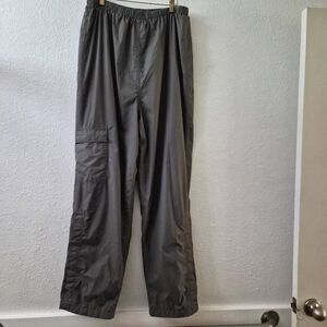 Coleman Outdoor Unisex Nylon Shell Pants w/ Cargo Pocket & Adjustable Snap Ankle